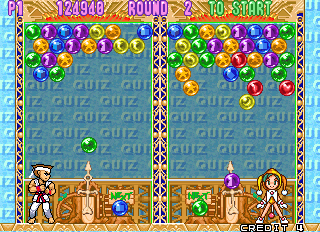 Puzzle Bobble 3 (Ver 2.1O 1996+09+27) Screenshot 1